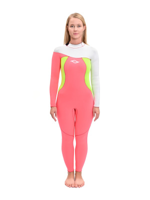 Гидрокостюм для дайвинга Neptune Pink женский 5мм ультраспан/ультраспан Гидрокостюм для дайвинга Neptune Pink женский 5мм ультраспан/ультраспан